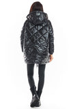 Stylish Oversized Quilted Jacket with Hood and Pockets