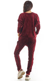 Warm Velour Straight Leg Trousers in 4 Colors