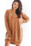 Versatile Stretchy Polyester Blend Dress