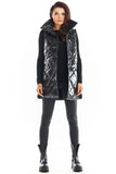Quilted Warm Vest with High Collar - Autumn Essential