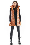 Quilted Warm Vest with High Collar - Autumn Essential in 4 Colors