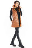 Quilted Warm Vest with High Collar - Autumn Essential in 4 Colors