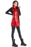 Quilted Warm Vest with High Collar - 4 Colors Available