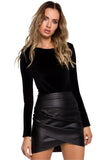 Versatile 70's Style Velour Bodysuit for Every Occasion