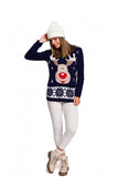 Limited Edition Christmas Reindeer Motif Sweater