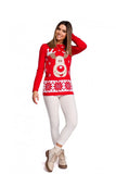 Limited Edition Reindeer Motif Christmas Sweater