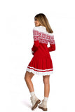 Limited Edition Two-Tone Christmas Sweater Dress