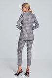 Elegant Shawl Collar Jacket with One-Button Closure