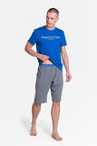 Comfortable Two-Piece Men's Pajamas in Stylish Colors