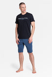 Comfortable Two-Piece Men's Pajamas in Trendy Colors