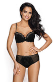 Lace and Mesh Sensual Black Panties for Elegant Comfort