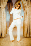 Pangkor Long Sleeve Pajama Set with Tulle Frills