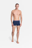 Bold Color Block Boxers with Sporty Cut and Comfort Fit