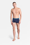 Men's Green & Navy Boxer Shorts, 2-Pack with Sporty Design