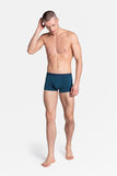 Comfortable Men's Boxers with Mosaic Pattern and Soft Cotton