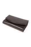 Elegant Italian Leather Wallet for Women with Multiple Compartments
