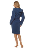 Cozy Hooded Terry Bathrobe with Pockets for Ultimate Comfort