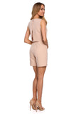 Versatile Suit with Unique Short Legs and Stylish Lapels