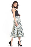 Light Moro Pattern Cotton Skirt - Stylish & Versatile