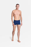 Navy Blue Men's Boxers with Logo Waistband