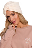 Knitted Turban-Style Cap for All Seasons