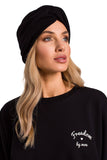 Turban-Style Knitted Cap for Spring and Autumn Wear