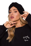 Turban-Style Knitted Cap for Spring and Autumn Wear