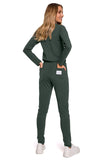 Women's Fitted One-Piece Jumpsuit with Pockets