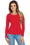 Elegant Long-Sleeved Blouse in Various Colors