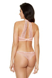 Lace Soft Cup Bra with Floral Pattern and Elegant Details
