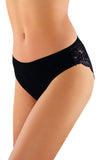 Lace-Trimmed Cotton Brazilian Briefs for Everyday Comfort