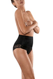 Lace-Trim High Waist Shaping Panties for a Flattering Fit