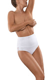 Lace-Trimmed High Waist Shaping Panties for a Elegant Fit