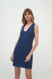 Feminine Minimalist Dress for Soft Office Style