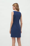 Feminine Minimalist Dress for Soft Office Style