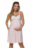 Pastel Maternity & Nursing T-Shirt with Adjustable Straps