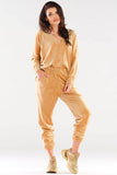 Urban Style Loose Fit Sweatshirt with Heart Neckline