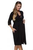 Elegant Maternity Dressing Gown for Hospital & Home Use
