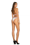 Holiday Lace Bodysuit with Adjustable Straps