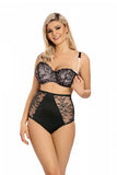 Lace and Microfiber High Rise Briefs for Ultimate Comfort