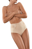 Elegant Lace-Trimmed Cotton Shaping Underwear