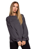 Unique Print Multifunctional Oversize Sweatshirt