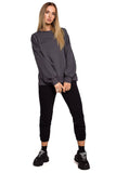 Unique Print Multifunctional Oversize Sweatshirt