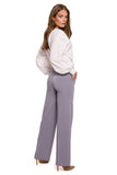 Elegant Straight-Leg Trousers for a Professional Look