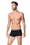 Stylish Black Boxers with Glittering Elastic Band