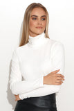 Classic Ribbed Knit Women's Turtleneck in Versatile Colors