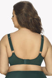 Elegant Soft Bra with Embroidery and Adjustable Straps
