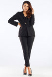 Tailored Women's Straight-Cut Cigarette Pants