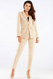 Tailored Straight-Cut Women's Cigarette Pants