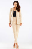 Tailored Straight-Cut Women's Cigarette Pants
